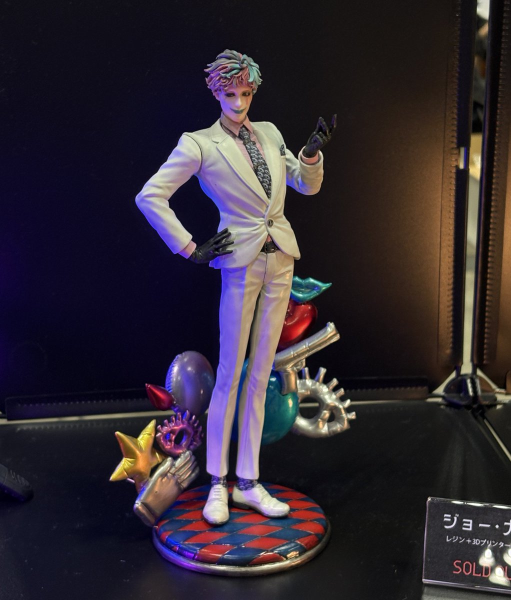 今回のワンフェスでも実際に私の塗装講座を参考にして塗ったという方がいました。TAMUOさん <a href="/tamuocafe/">TAMUO</a> のジョー・力一。講座の感想も聞けて嬉しかったです。風船の質感とかも素晴らしいですよね。