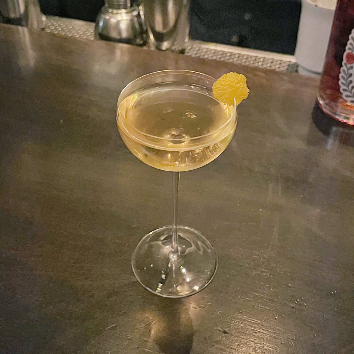 Next one: Lumiere

I asked the bartender to based it on the image of the moon on top of his lore for this. The taste of mystery hits the tongue upon first taste. Then slowly, the image of savior slowly unfolding.

One of the easier drinks on the tongue.