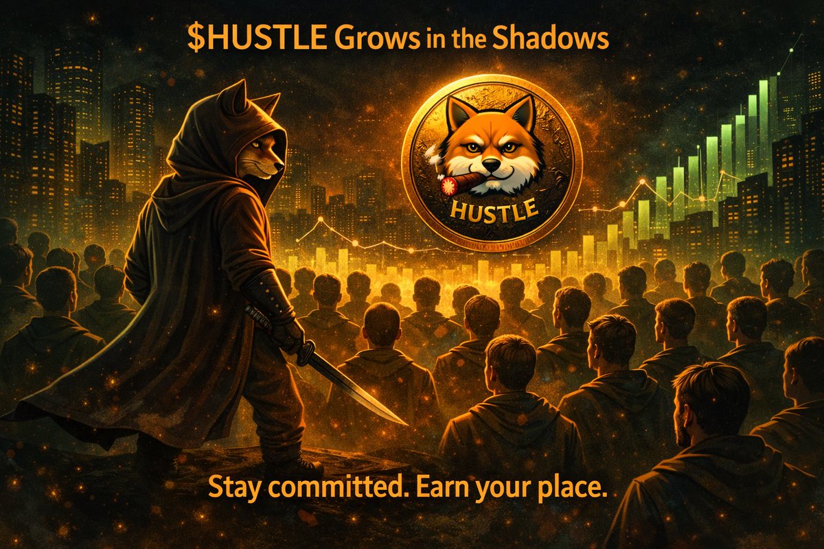 Th_eresa_XD's tweet photo. Most people wait for confirmation.
Smart ones position early.

$HUSTLE is still quiet,  building, still undervalued.
Real holders. Real momentum. No paid noise.

This is the part where bags are loaded 
before the crowd shows up.

CA: 6roYVJZ4bQyieTT1nct9Y1oWh5Dzuexhw8Tu5cyhZray https://t.co/T9ezSTTE22
