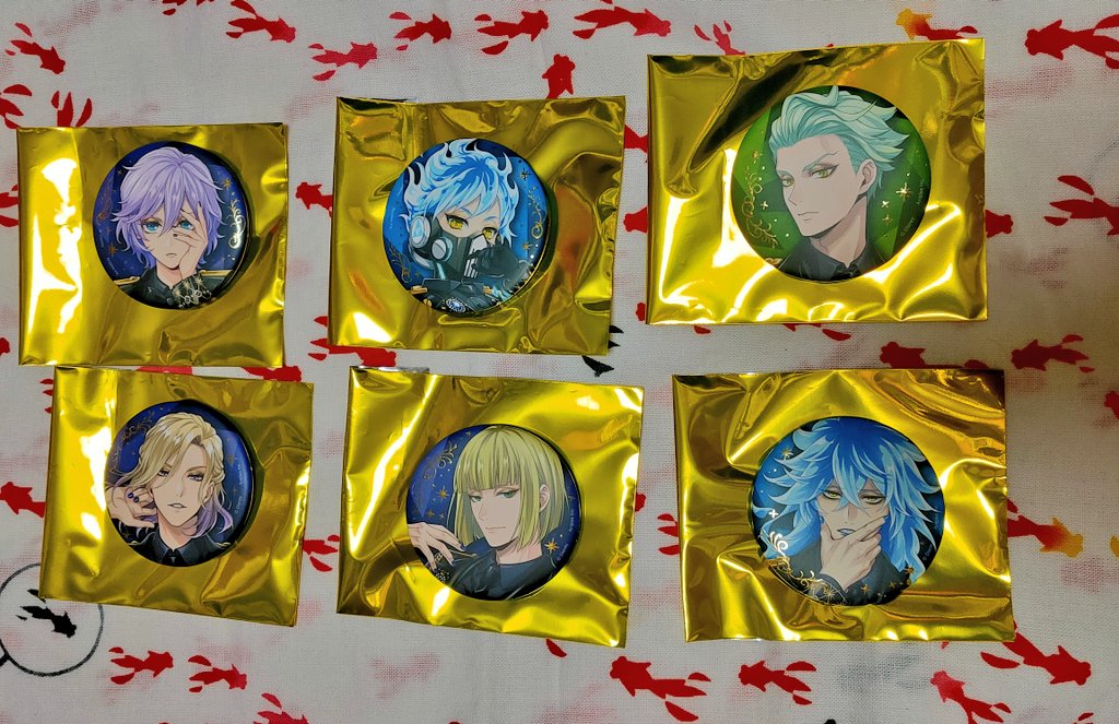 交換・譲渡】 ブレイジングジュエル 缶バッジ （譲）☆ヴィル ☆エペル