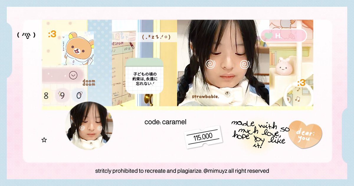 hi aku punya 2 template layout  yang bisa kamu take sekarang jika berminat :3 🫧 more on ALT!
#zonauang #zonaba