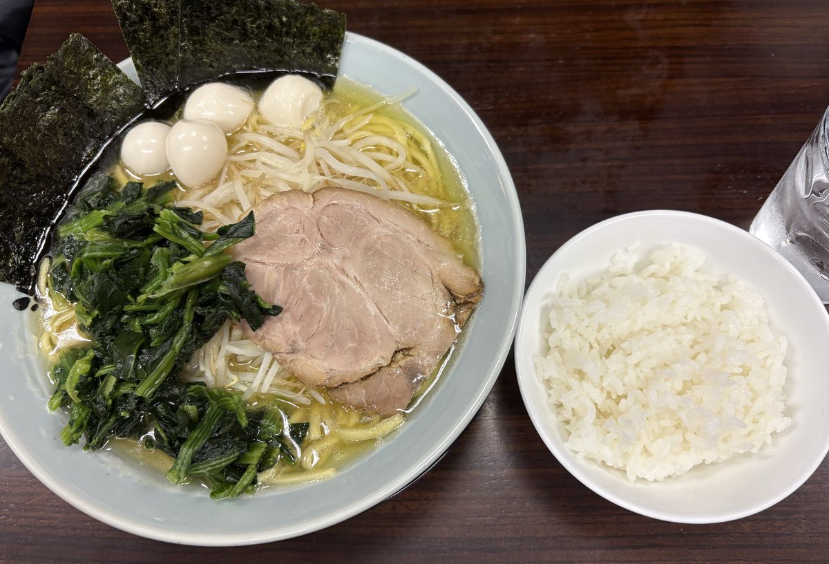 今日は、ラーメン