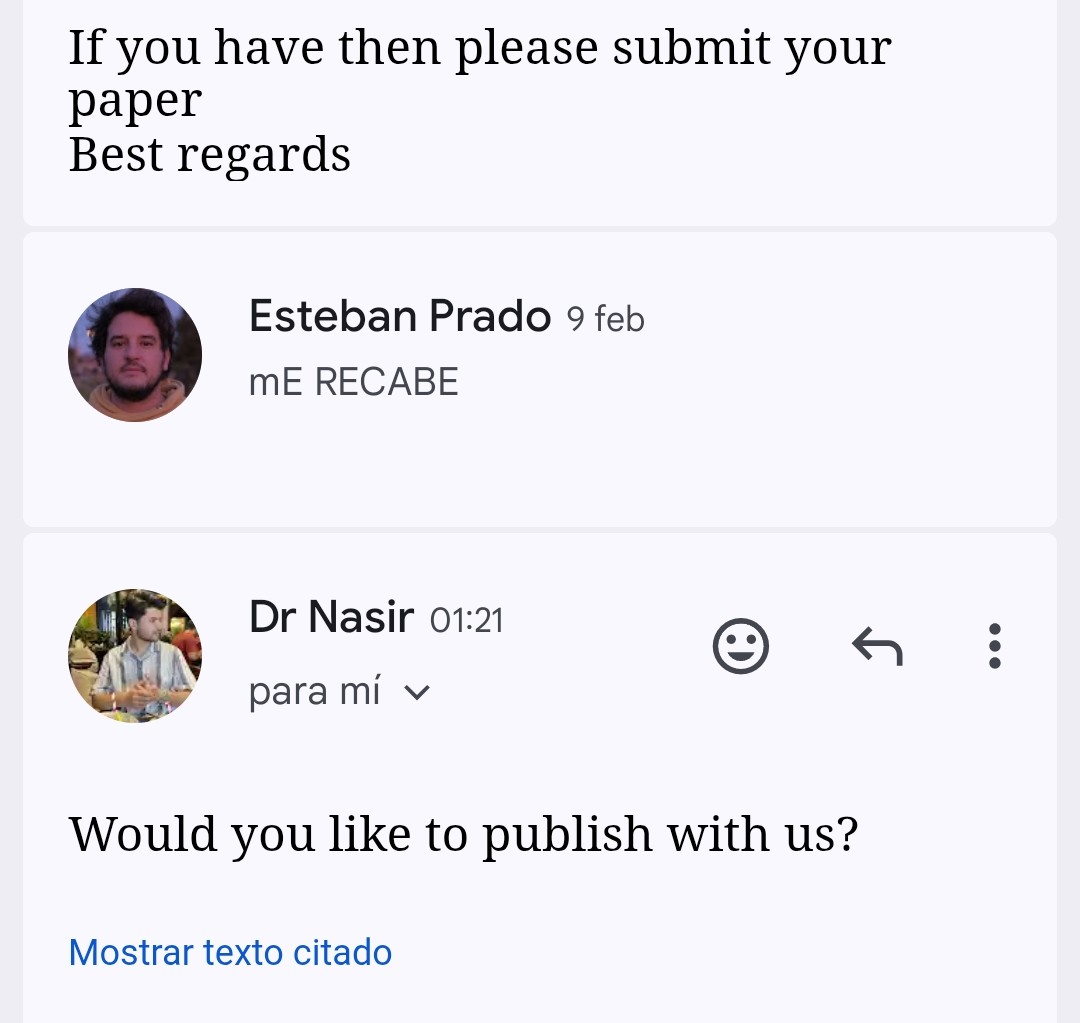 Voy a tener que ponerme a escribir.