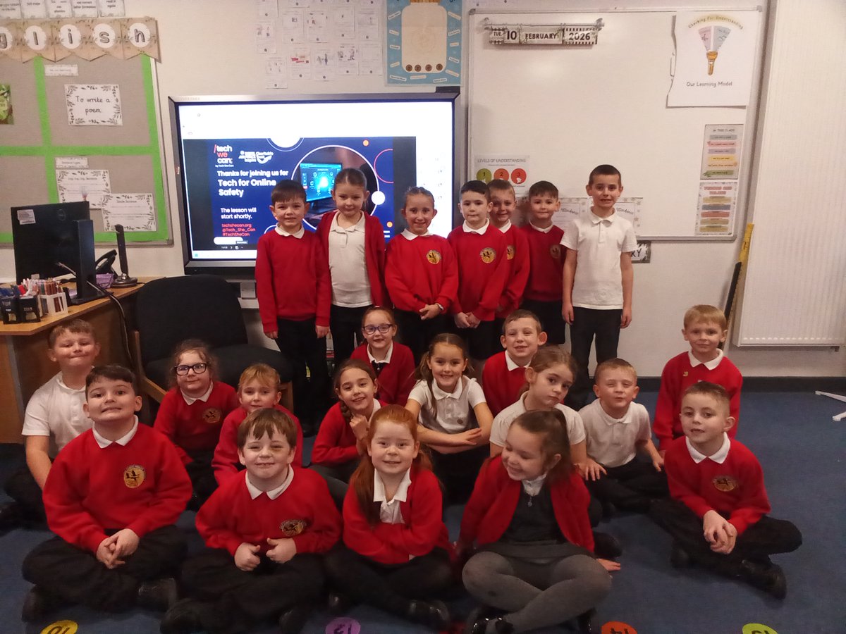 GCPYEAR2's tweet photo. Ready for our live lesson with @Tech_She_Can 
#SaferInternetDay2026 @UK_SIC #gcpcomputing https://t.co/LlTtsPhw0g