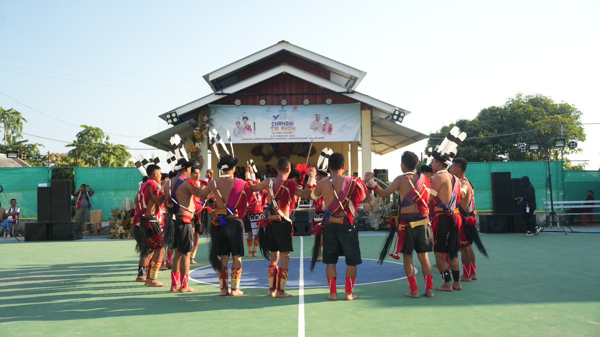 #NEZCC Dimapur
#Cultural Connect
📷 Changki–Tai Ahom Meet 2026 📷
When history, culture and hearts walked together 📷📷
📷 Jumaba Amphitheatre, Changki, Mokokchung Dist., Nagaland
📷 9–10 February 2026
<a href="/MinOfCultureGoI/">Ministry of Culture</a> <a href="/gssjodhpur/">Gajendra Singh Shekhawat</a>