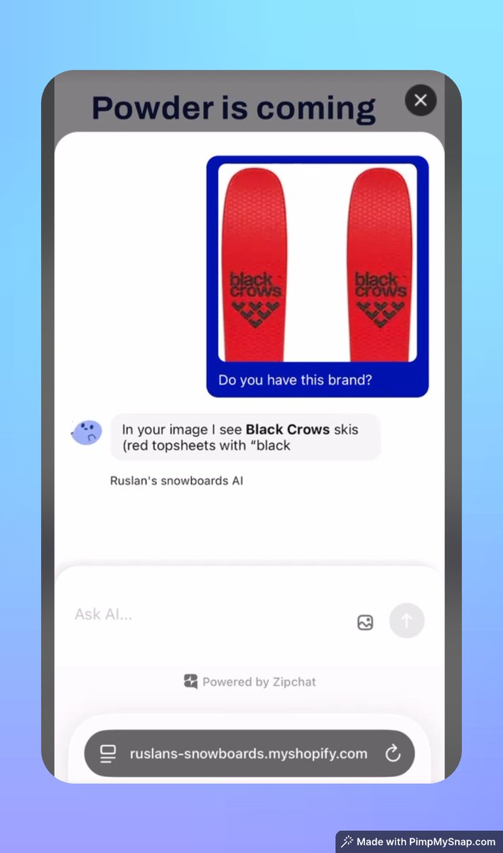 We have a famous Shopify Merchant actively evaluating us against Zendesk.

They really needed visual shopping for their customers, so they submitted the feature request to both us and Zendesk.

We shipped it within 1 week.

...meanwhile...

Zendesk hasn't responded to the
