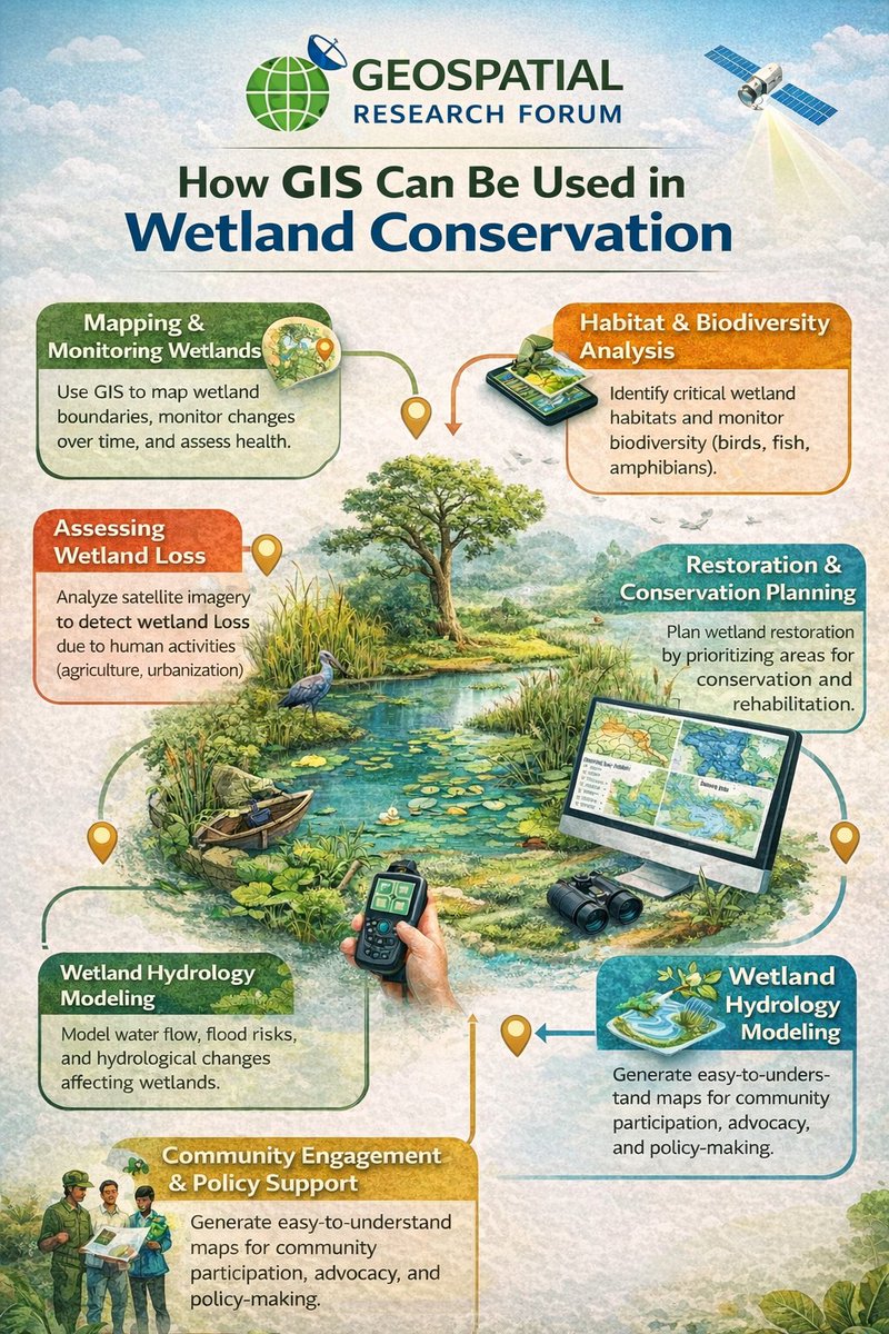 Geospatial Research Forum 🌍 tweet media