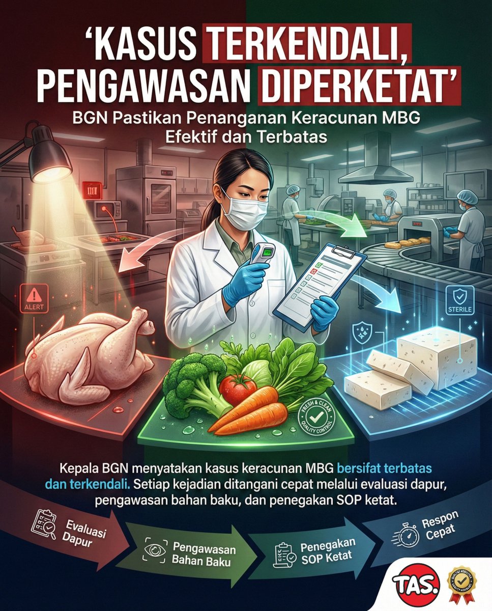 bhetween's tweet image. Program besar diuji dari caranya mengelola risiko.
Diawasi, dievaluasi, dibenahi—bukan ditinggal.
#LanjutkanMBG 

Mohan Ramen 619 Taruna Matematika #OnlyFriendsDreamOn JNJM NIGHT TEASER IMAGE JSCEAN FAM HR SCREENING Najib DEAREST SEASON OF JUNGWON AUTO ICE MAKER