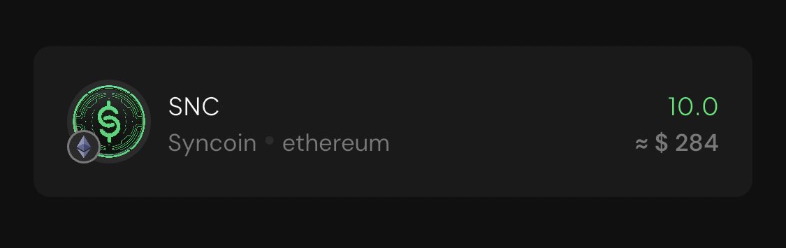 all-time highs in February🚀
<a href="/cryptsync_io/">CryptSync</a> perp drops in March

OTC p2p for easy syncoin purchase is live.

best to download the cryptsync wallet, upgrade to sync +,and make it part of your daily routine.

remember: if you can’t hold,you can’t get rich

🔗 linktr.ee/cryptsync.io