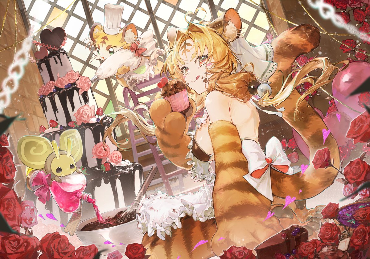 RiriRawra's tweet photo. 💗Valentines day Card💗

Our Valentines day Art is done (artist @/AIiro3_2525) 

if you're interested in a card it'll only cost 5€ for the shipping!! it will include a personalized handwritten note https://t.co/l6CPqww16Q