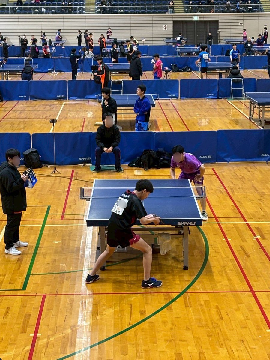 kantoiku's tweet photo. 2月6日に行われた県大会シングルスの結果を報告します。

1回戦
須内3-2 山本(鷲宮)
西田3-0 赤堀（浦和南）
滝澤0-3 唐鎌(武蔵越生)
島田1-3藤島（ふじみ野）
新井0-3 加藤(川越東)
木村0-3 丸山（��）
植木0-3松本(春日部)
舘2-3 佐生(杉戸)

2回戦
須内1-3 土屋(浦和南)
西田1-3 阿部（正智深谷） https://t.co/bk7prws5IN