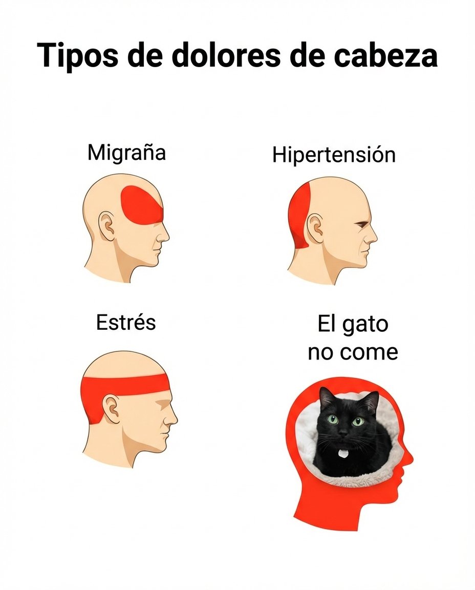 Tipos de dolores de cabeza: