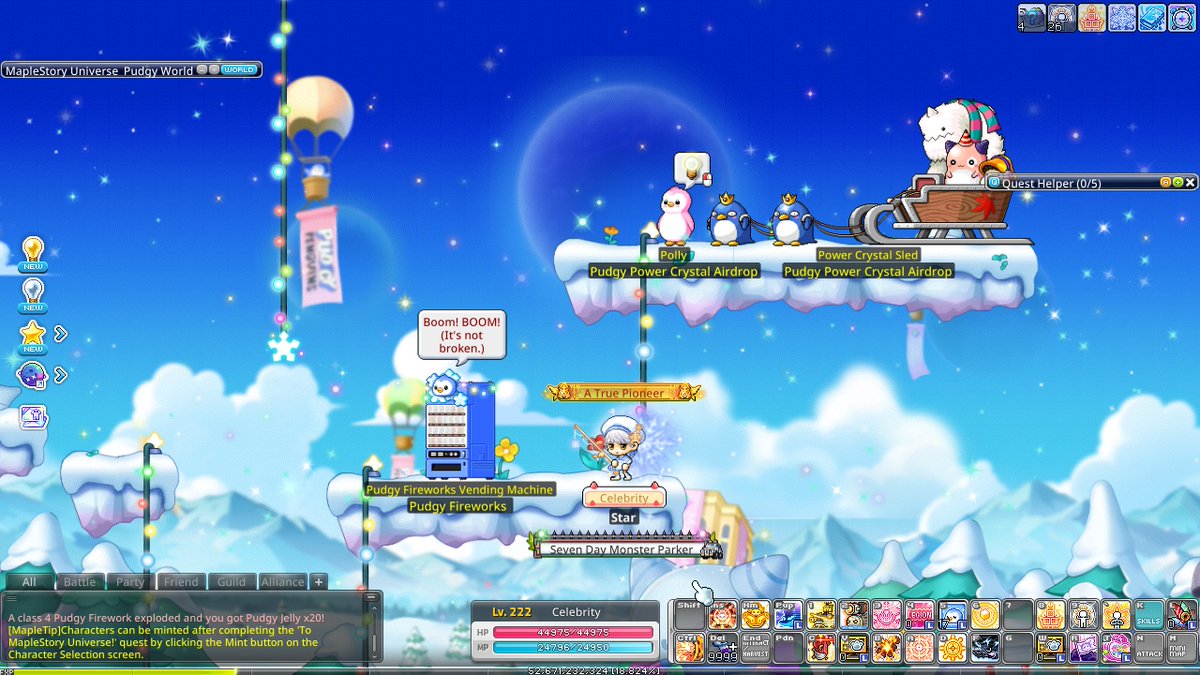 stabullcoin's tweet photo. #MapleStoryN #500PudgyJellies @MapleStoryU @pudgypenguins 
Character name : Celebrity
Server: Errai https://t.co/iNyHjGqK4G