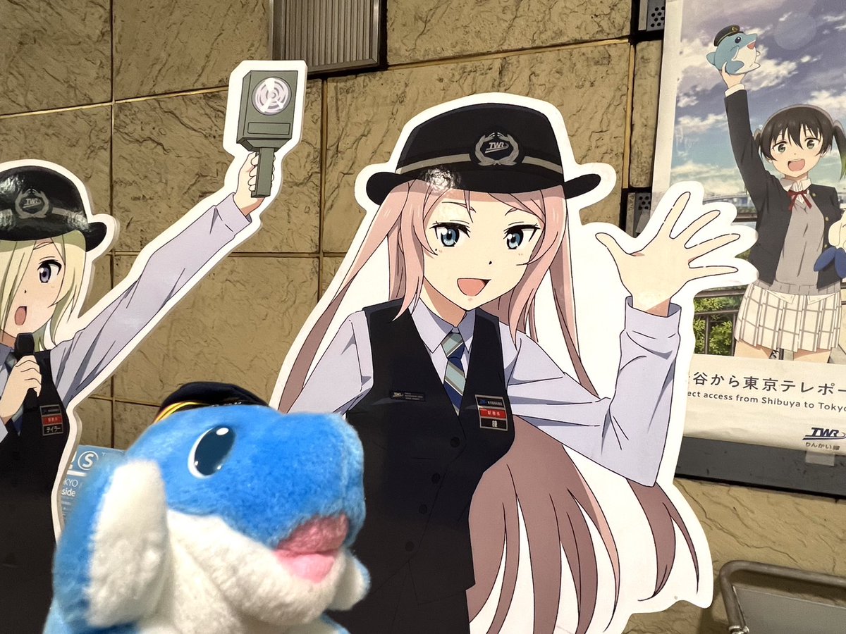 twr_official's tweet image. りんかるだよ🐬
今日はランジュちゃんお誕生日！
ランジュちゃんお誕生日おめでとう🎁🍰
カッコよくて圧倒的なライブにいつもトキメキが止まらないよ♪
これからも応援しているよ🍖👼
#りんかい線 #りんかる #lovelive #虹ヶ咲