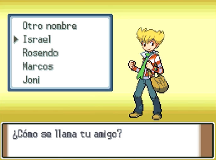 PokeDailyPost's tweet image. Fun fact: the official name of Barry in spanish is Israel