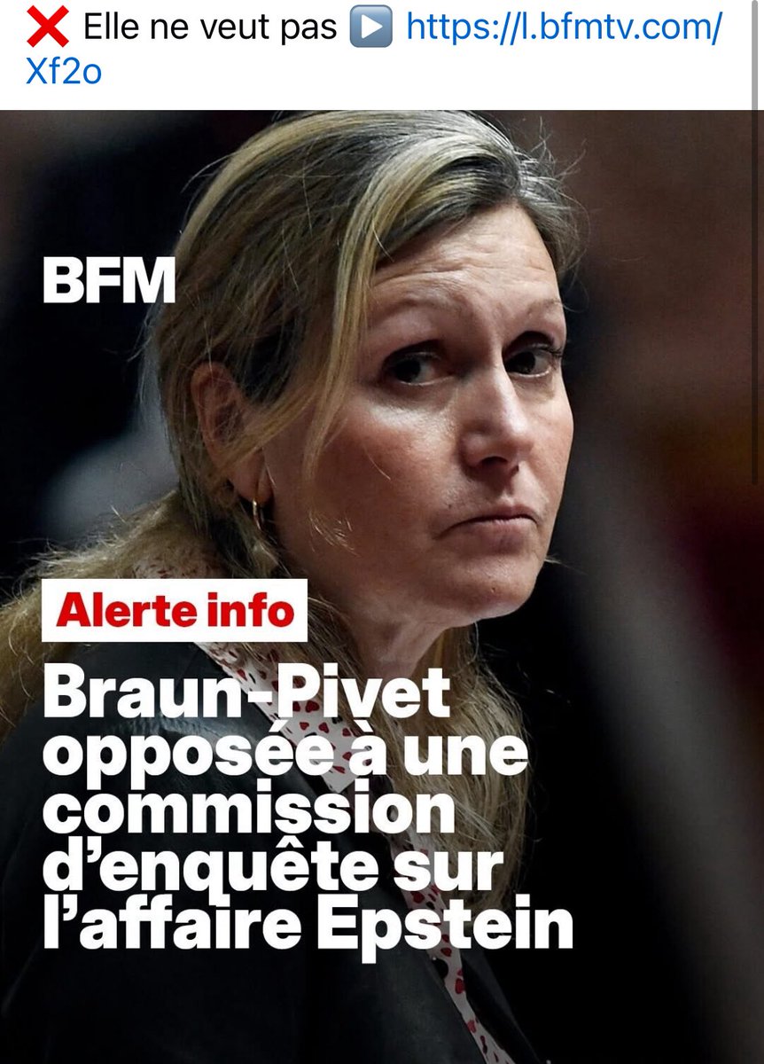 🤣🤣🤣🤣🤣 l’inverse aurait été plus surprenant !!! <a href="/YaelBRAUNPIVET/">Yaël Braun-Pivet</a> une pseudo mère de famille de valeurs qui préfèrent défendre les tendances pedophiles de ses copains pour sauver sa gamelle … plutôt que penser aux gamins qui ont été victimes de ses monstres 🤬🤮🤬🤮….