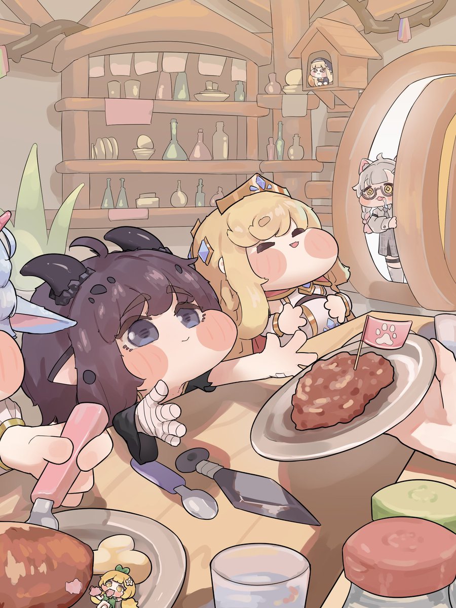 いっぱい食べてね‼️
#トリッカル    #트릭컬