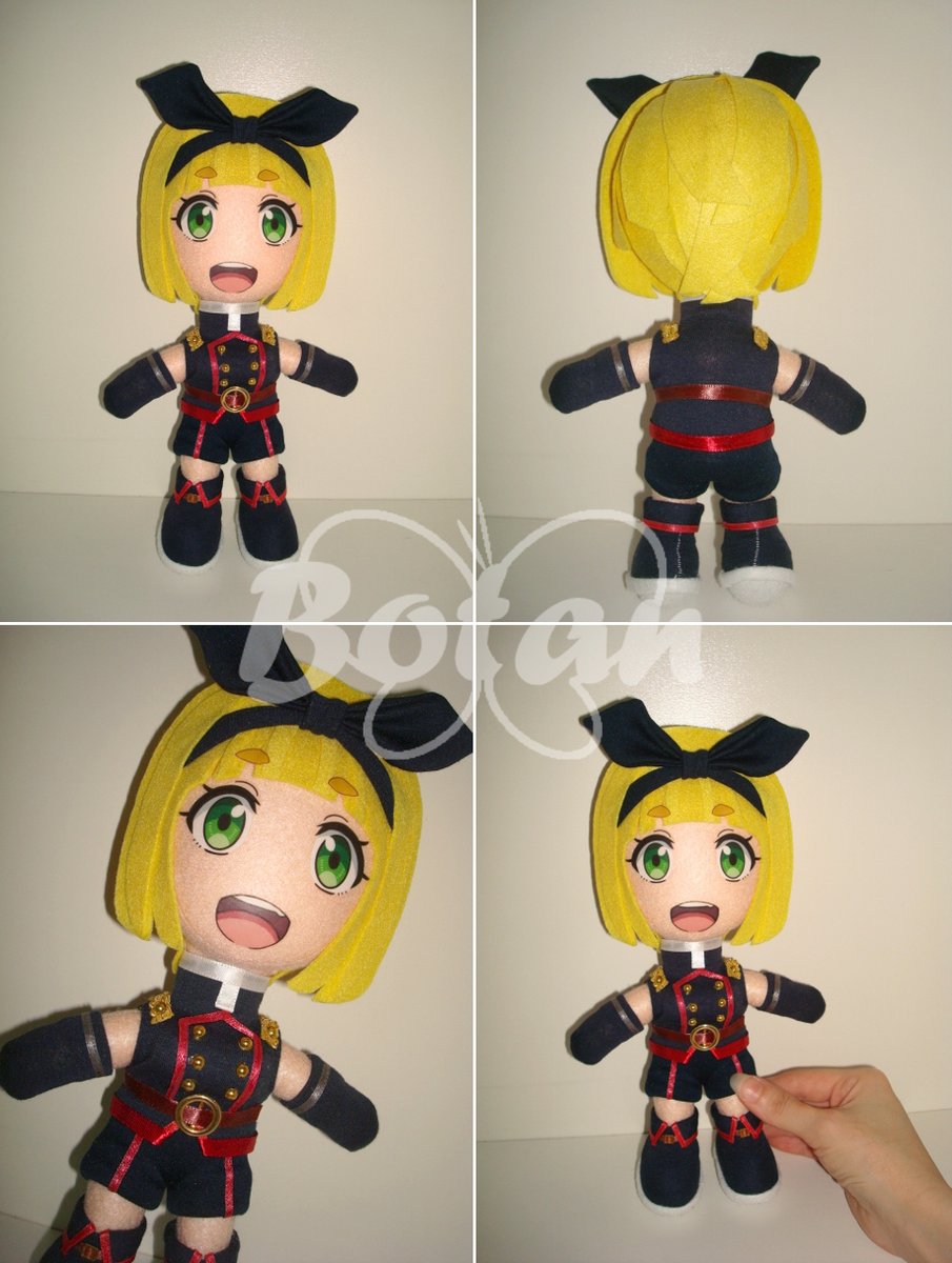 Handmade by me! 💖Info in bio or send me an email!  #shushusuruga #demonslave #chainedsoldier #anime #manga #videogame #plush #toys #doll