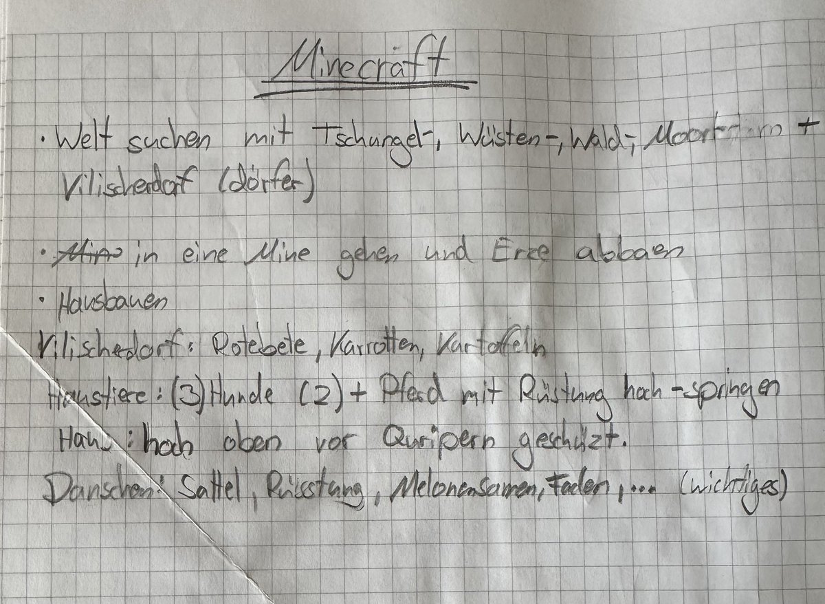 war noch nie gut mit creepern