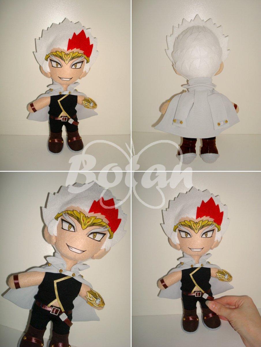 Handmade by me! 💖Info in bio or send me an email!  #ryuga #beyblade #anime #manga #videogame #plush #toys #doll