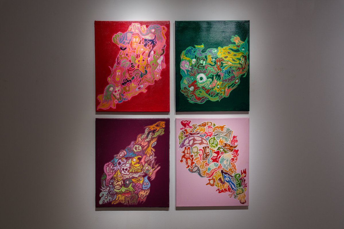 Whitestone_com's tweet image. 2人展『Liaisons Imaginaires －想像の連結』が、現在ホワイトストーンギャラリー銀座新館で開催中。展示作家の1人である、ファビアン・ヴェルシェールの最新インタビューをお届け。

「日常を神話に変える」妖怪と西洋美術の融合：ファビアン・ヴェルシェールインタビュー
🔗whitestone-gallery.com/ja/blogs/artic…