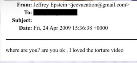 The “I loved the torture video” — Epstein email was sent by UAE Sultan Ahmed bin Sulayem, the CEO of DP World. 

He controls 10% of the world’s container traffic. 

He’s also a big financial partner of Orange blob Trump.