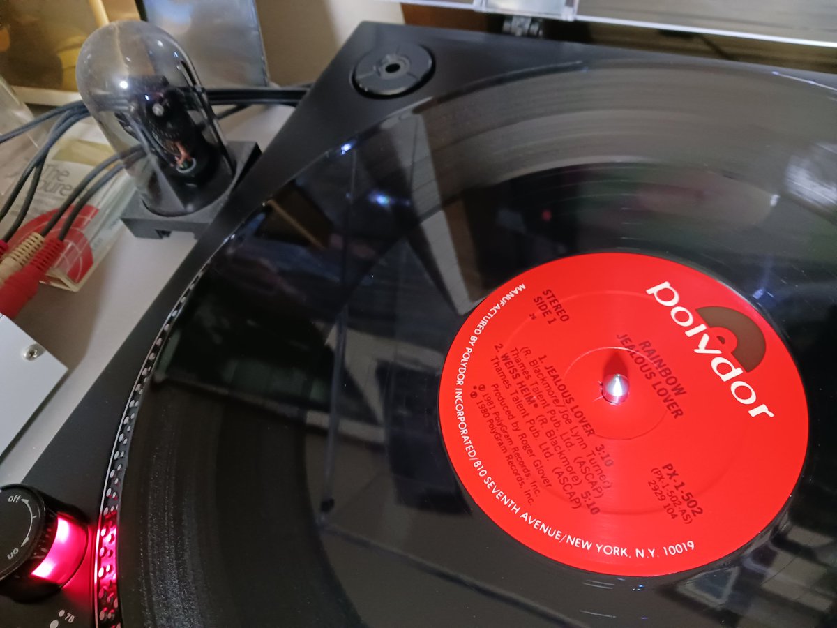 RAINBOW/Jealous Lover』PX-1-502 US. polydor盤 マト:PX•1•502-A-PRC