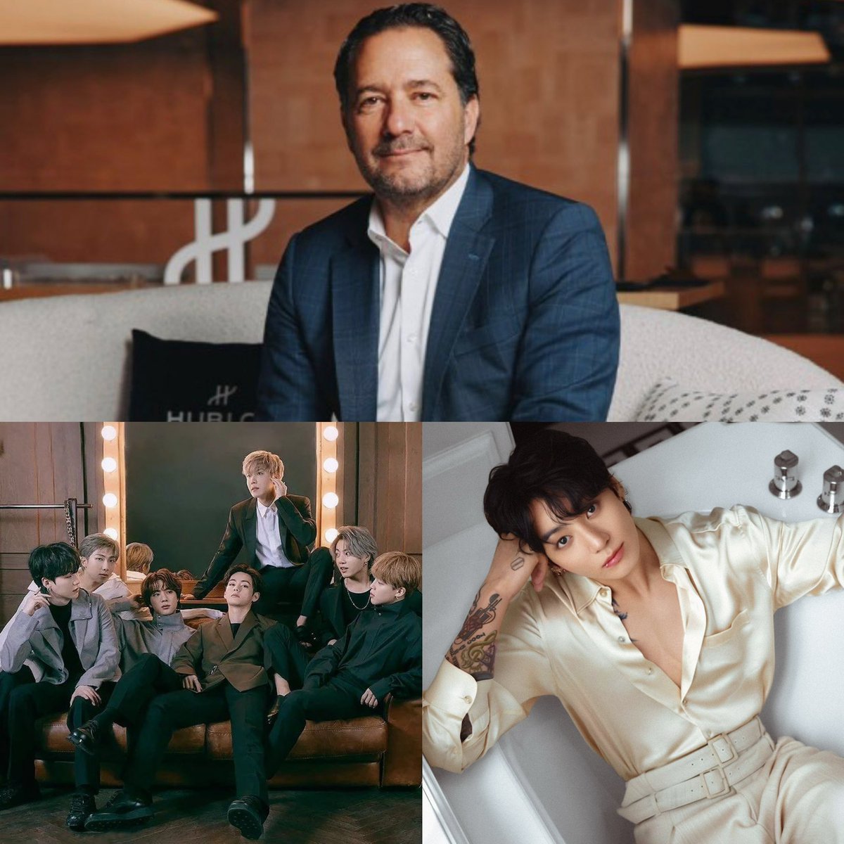 [INFO] Julien Tornare, CEO of the luxury watch brand “Hublot”, has started following #Jungkook’s and #BTS’ official Instragram accounts!🇨🇭👀