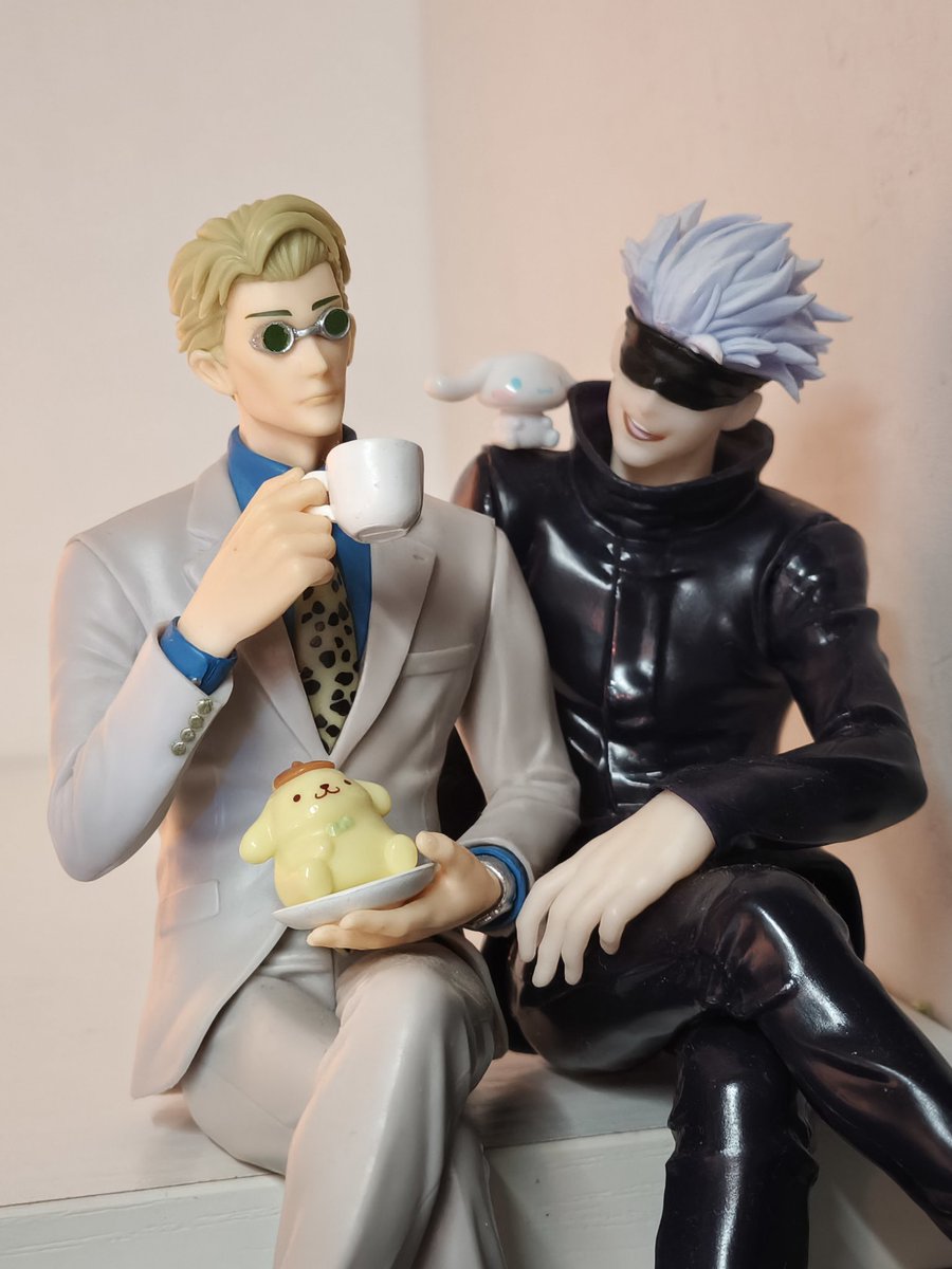 一直在拍照📷，这是最贴合两个人性格以及凑在一起会发生什么的手办了！特别喜欢…