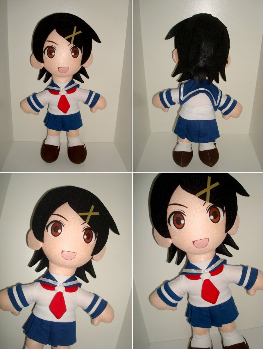 Handmade by me! 💖Info in bio or send me an email!  #kafukafuura #sayonarazetsubousensei #anime #manga #videogame #plush #toys #doll
