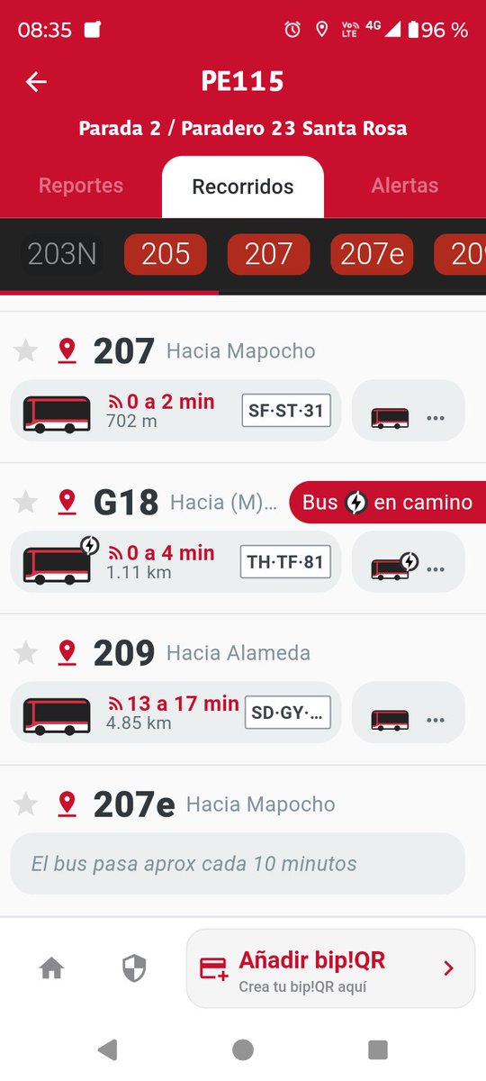 manuelhx1968's tweet photo. Hola amigos de @Transantiago 
Que pasó con la 207e de Gran Americas??

Ayer también hubo problemas con ese recorrido.

Cc: @Subtrans @MTTChile @MTTStgo https://t.co/RsMDA8ogjZ