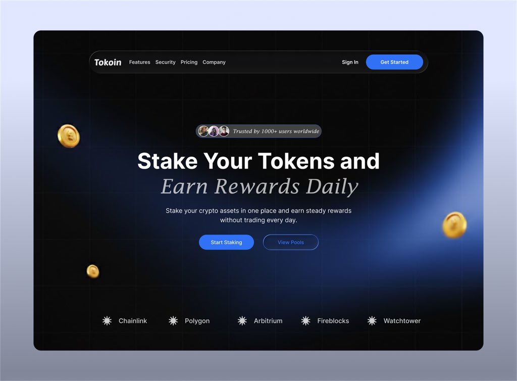 I designed the hero section for a staking platform.
Which Team are you?
Team orange or Team Blue
#Epstein