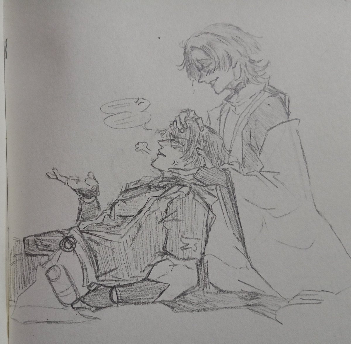 Bringing this back here because I love how it turns out 🧍🏃 #scaramouche #Kabukimono