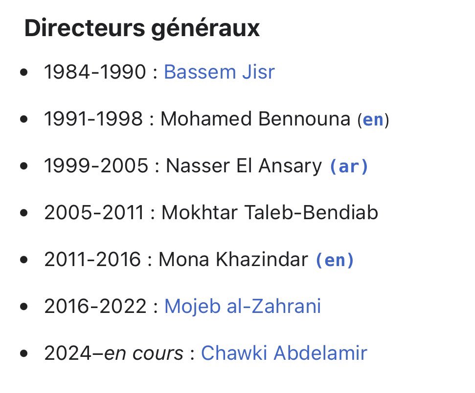LouisGagny's tweet photo. @_amourraa_ Pour ce que ça vaut, une réponse sérieuse à votre question sérieuse : le directeur général de l’IMA est traditionnellement nommé par les pays arabes, et le conseil d’administration est composé à part égale de représentants de la France et de pays arabes https://t.co/GRV59v8YSq