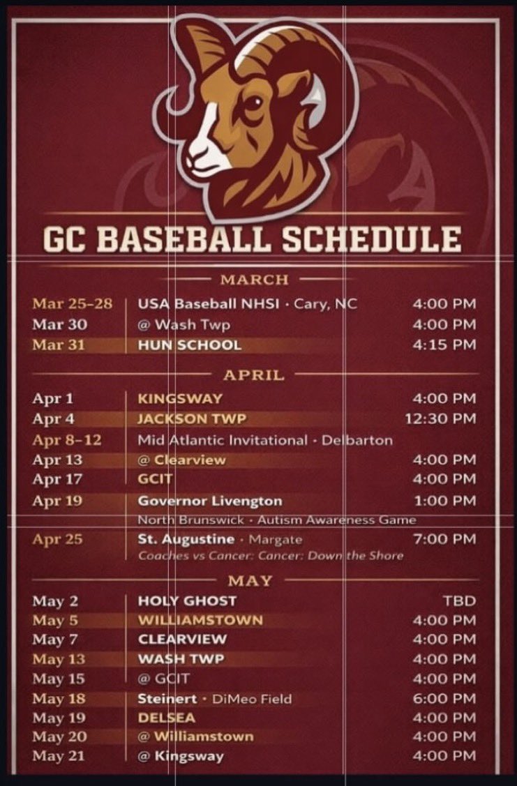 GC Baseball tweet media