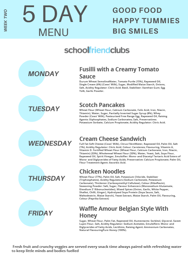 SchoolfriendC's tweet photo. We’re excited to share our new snack menu for next term!
There’s something on there for everyone ,fresh options, familiar favourites, and plenty to keep little tummies happy. https://t.co/QKp7O1KCUb