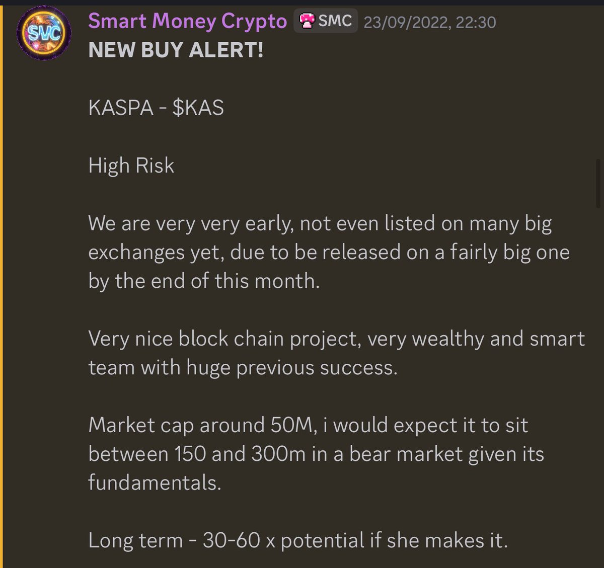 If you put $10,000 into $KAS when I was shopping in the bear market

Today, in this market crash it is still worth $72,100 

This is the power of swing trading, and waiting for peak bottoms and selling at local tops. 

Another reason the bleed takes so long, people still up big