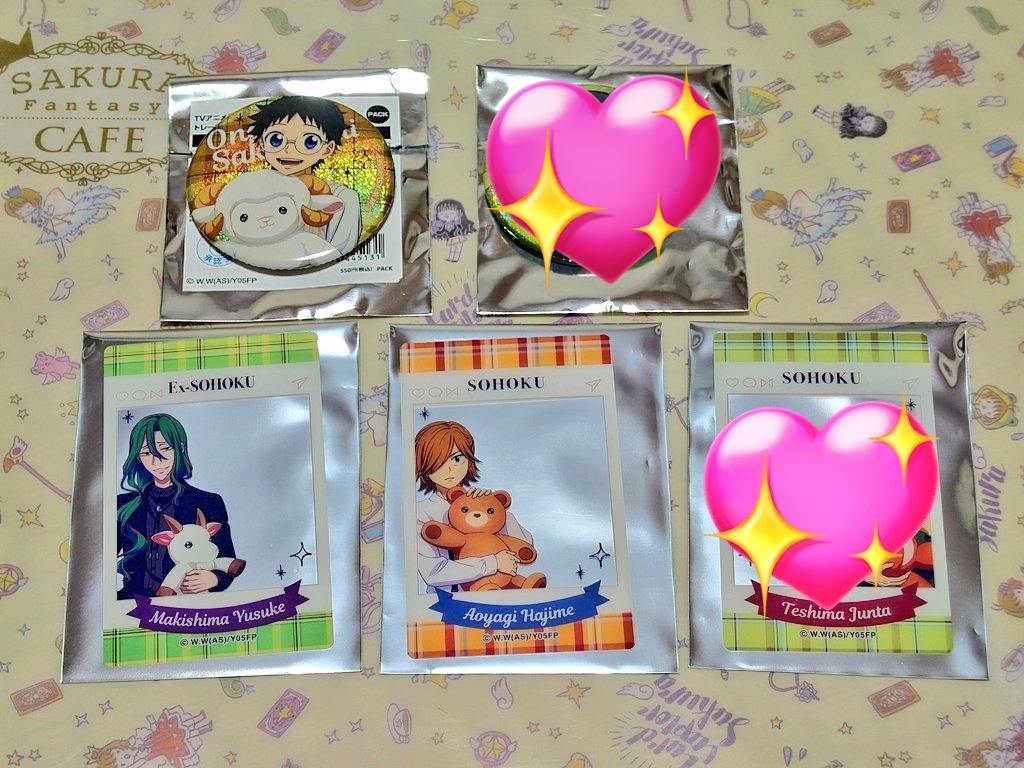 譲渡 弱虫ペダル LIMIT BREAK POP UP SHOP in ブシロード 譲)缶バッジ