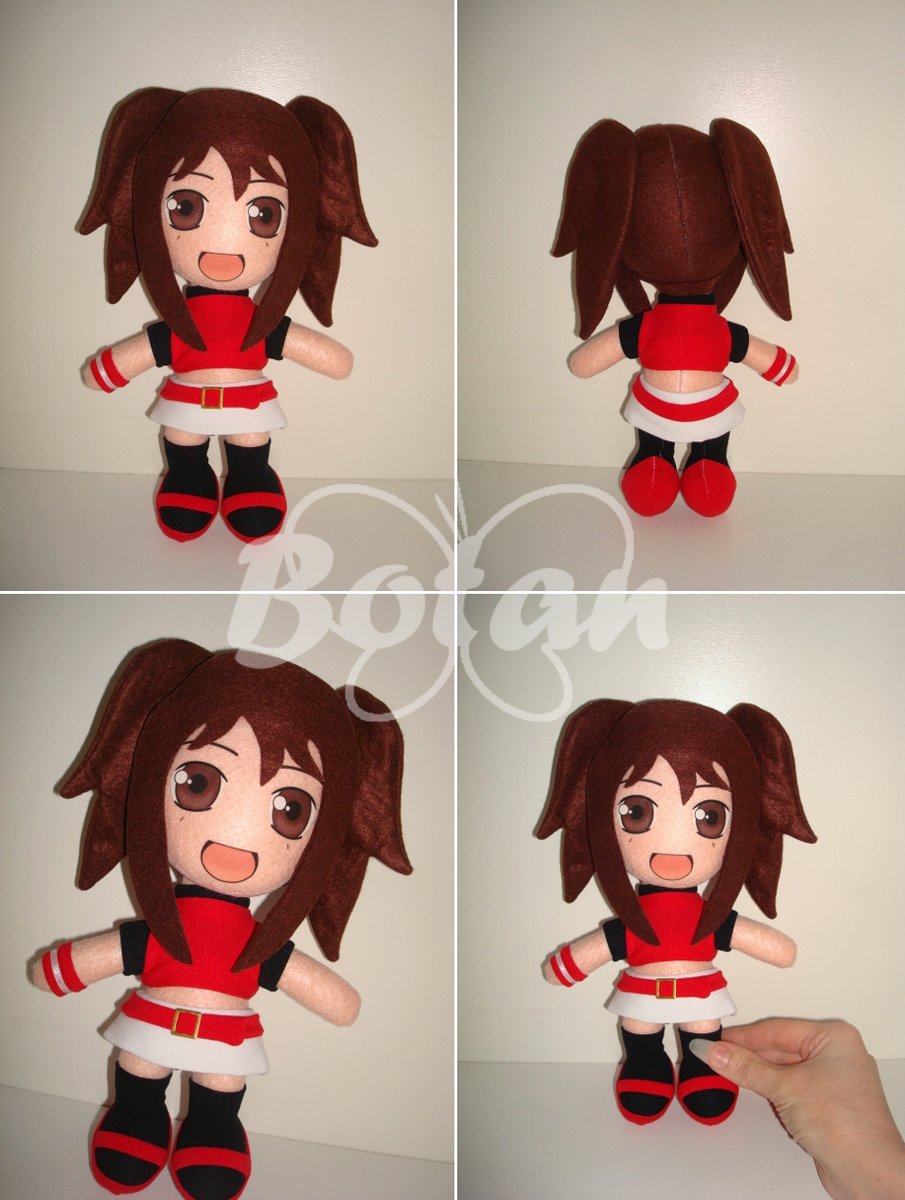 Handmade by me! 💖Info in bio or send me an email!  #vera #caramellagirls #caramelldansen #anime #manga #videogame #plush #toys #doll