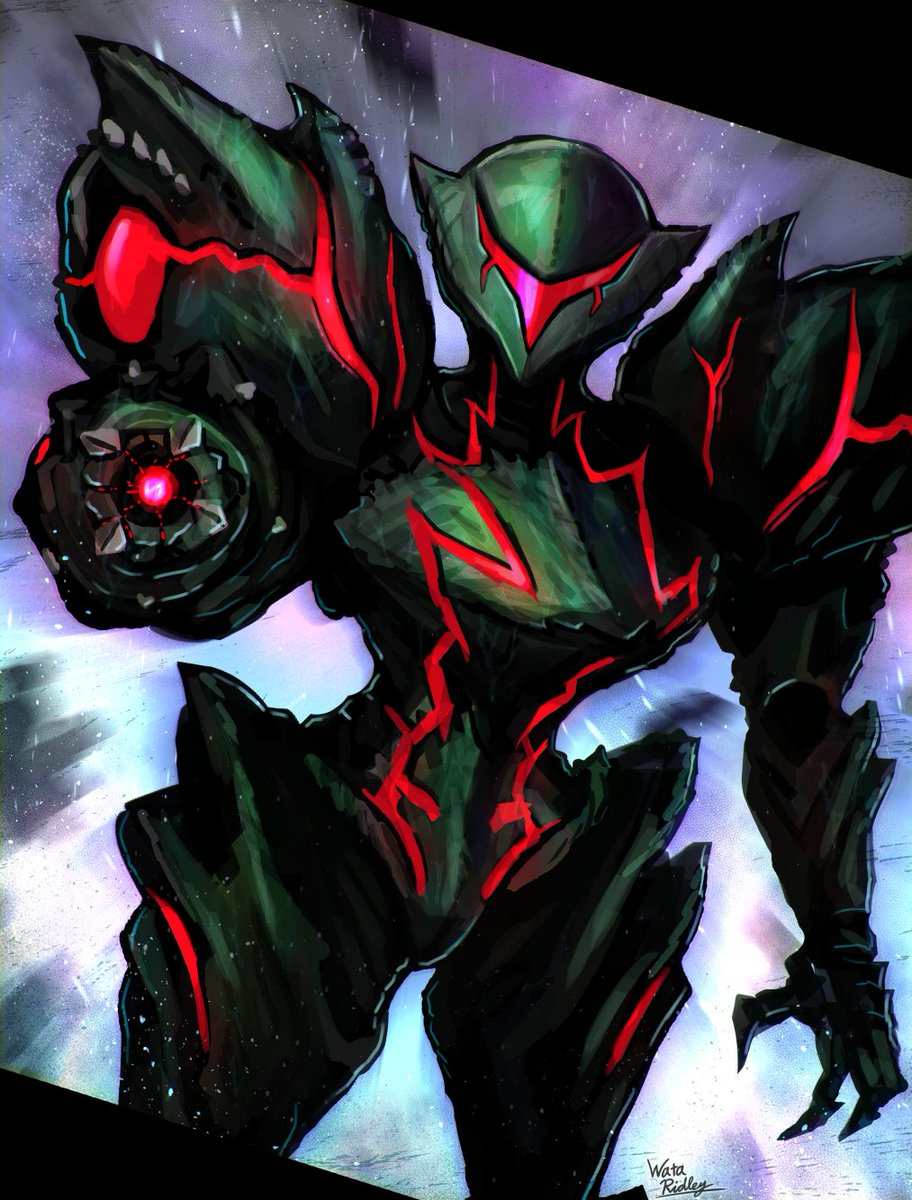 Wata_Ridley's tweet image. Metroid Suit💥