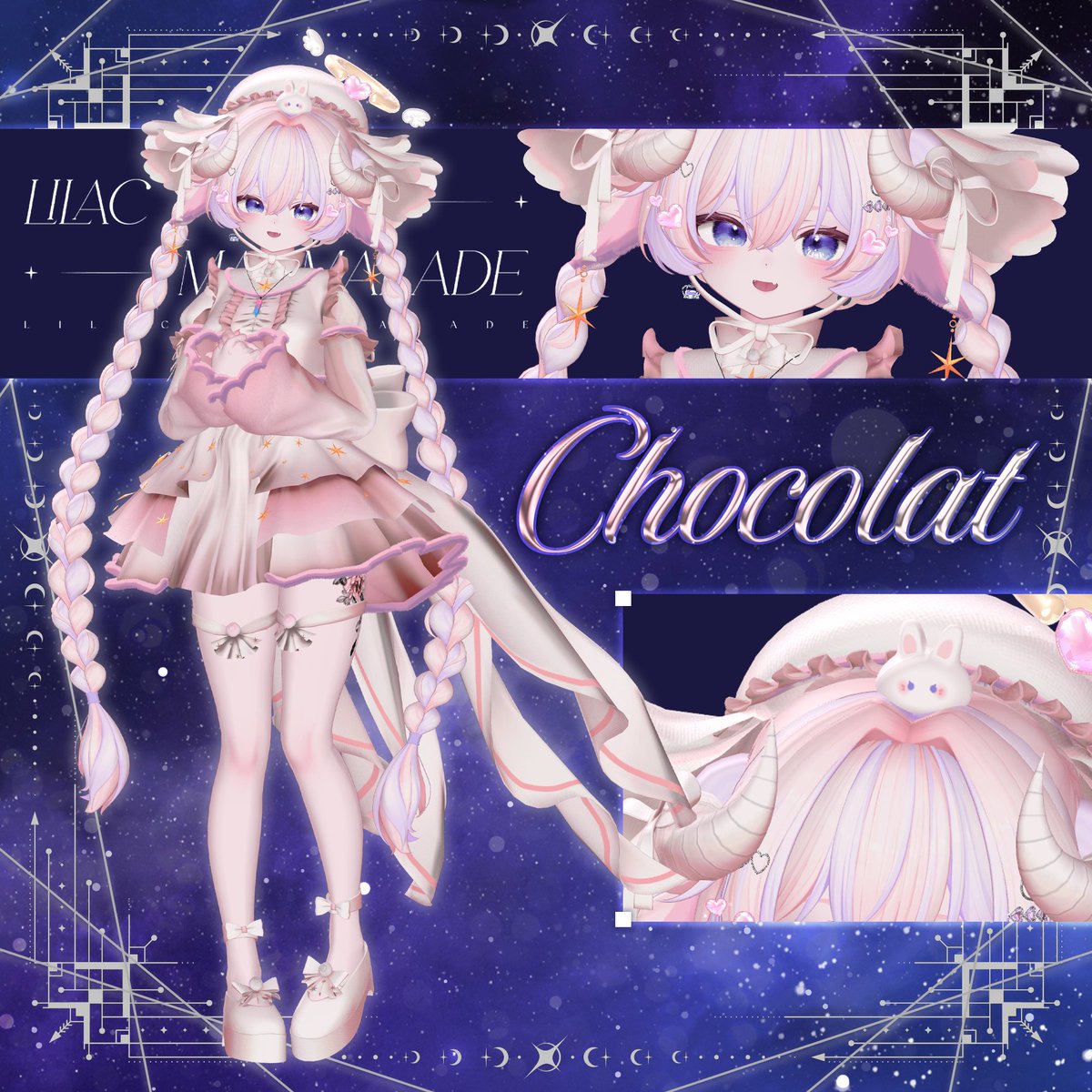 ❄️ #L1L4C  新作衣装 「 004 : Merisiel 」❄️
595365.booth.pm/items/7597631

🎉まだセール中！🎉
メイン投稿RP+フォローイベントも開催中！
抽選で5名様に『 004 : Merisiel 』をプレゼント🎁✨

✨ Full Set (フルセット)
3000円→ 2290円
✨ Single (単品)
1600円 →1190円
✨ Single (単品) - No