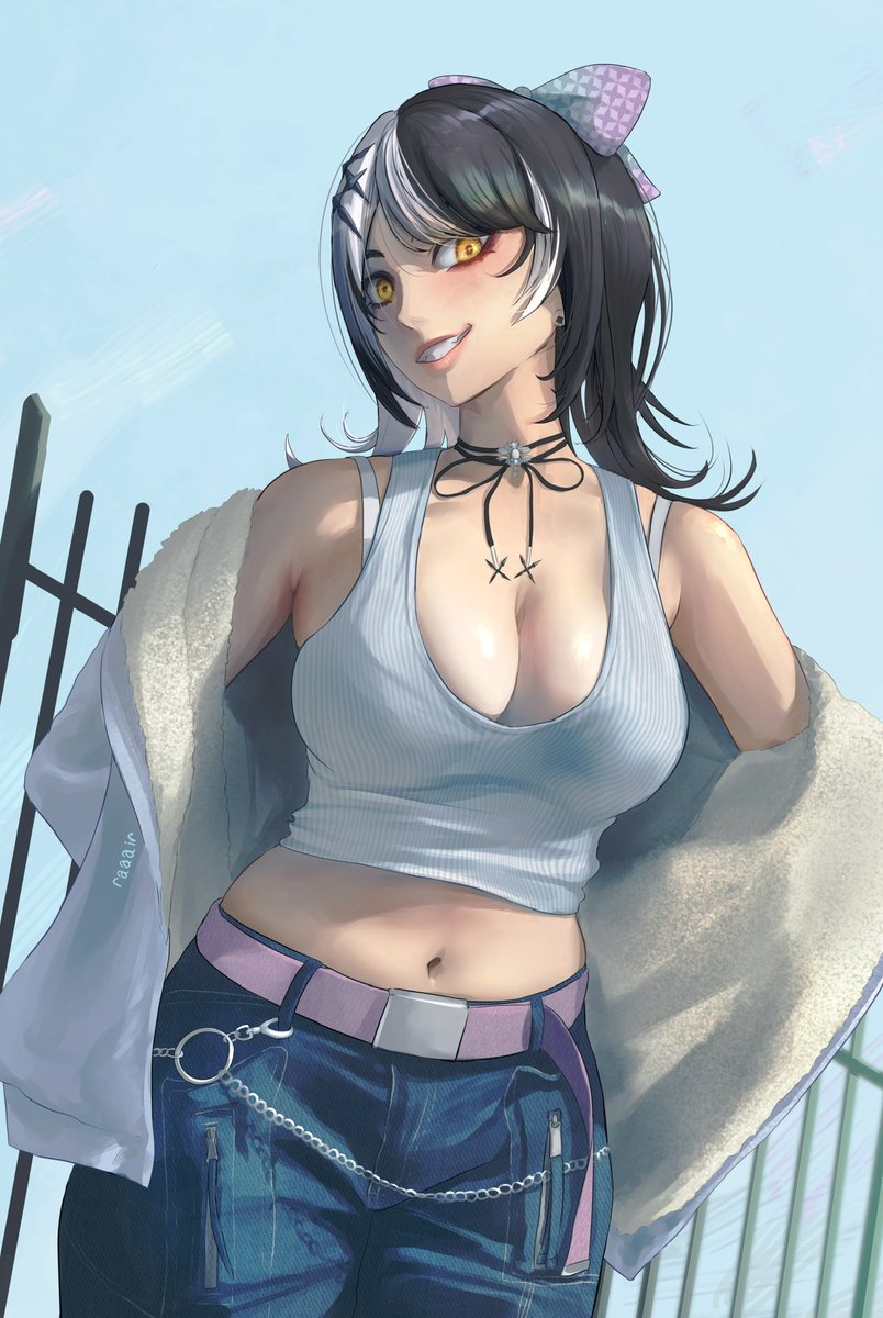 Just wanted to dress Shiori in some lighter colors #ShiorinSketch