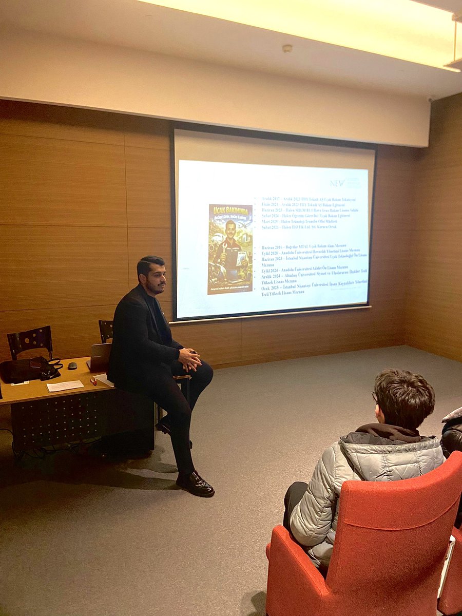 treminozmen's tweet photo. Uçak Bakımında Doğru Eğitim, Doğru Kariyer

Bugün, Sakarya Özel Nuri Demirağ Havacılık ve Teknoloji Lisesi’nde öğrencilerimizle bir araya gelerek; uçak bakım alanının sektörel gerçeklerini, doğru kariyer planlamasını ve @NisantasiEdu’nun havacılık alanında sunduğu eğitim, uygulama ve saha imkânlarını paylaştık.

Meslek lisesinden başlayıp sahaya, lisanslı teknisyenlikten akademiye uzanan kişisel tecrübe üzerinden;
üniversitemizde uygulanan sektör odaklı, uygulama ağırlıklı ve saha tecrübesiyle desteklenen eğitim yaklaşımının, öğrencileri mezuniyet sonrası hayata nasıl hazırladığını aktarma fırsatı bulduk.

İlgileri ve sorularıyla süreci zenginleştiren tüm öğrencilere; misafirperverlikleri için okul yönetimine teşekkür ederim.
Geleceğin havacılık profesyonellerine doğru yolda eşlik etmekten memnuniyet duyuyorum.
@LeventUysalNEV