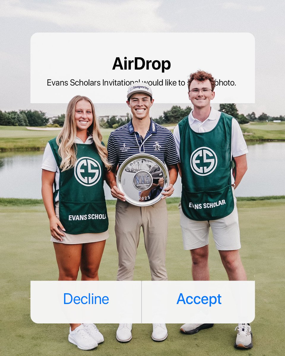 Evans Scholars Invitational tweet media