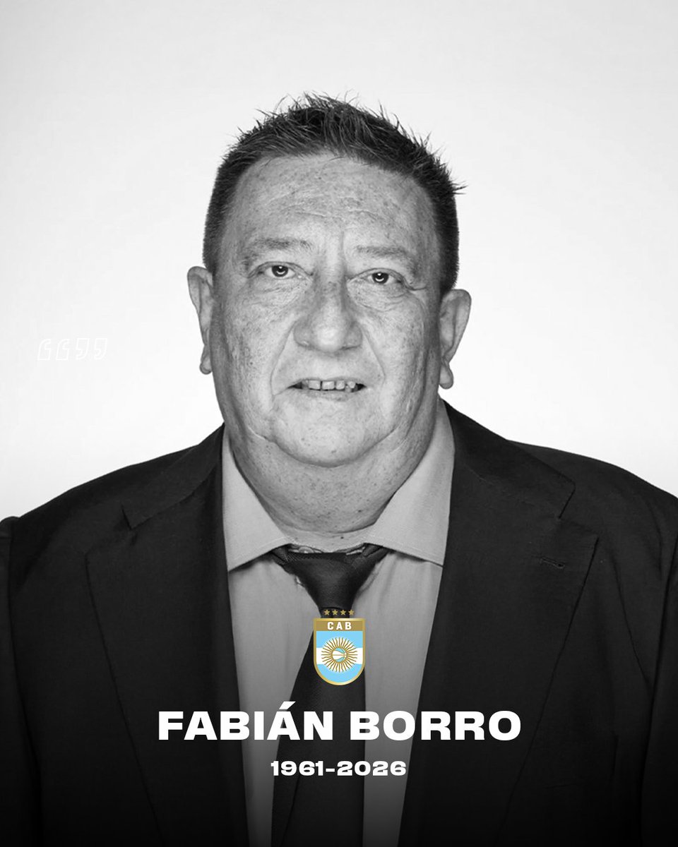 cabboficial's tweet image. La Confederación Argentina de Básquetbol despide con profundo pesar a Fabián Ricardo Borro, expresidente y uno de los dirigentes más influyentes de la historia del básquet argentino.

argentina.basketball/ver/noticia/co…