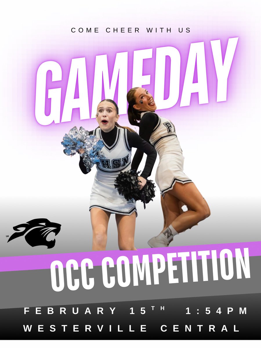 PHSN_Cheer's tweet image. Join Us Sunday 2/15- 1:54pm 

@ Westerville Central

We need YOU to cheer with us 📣