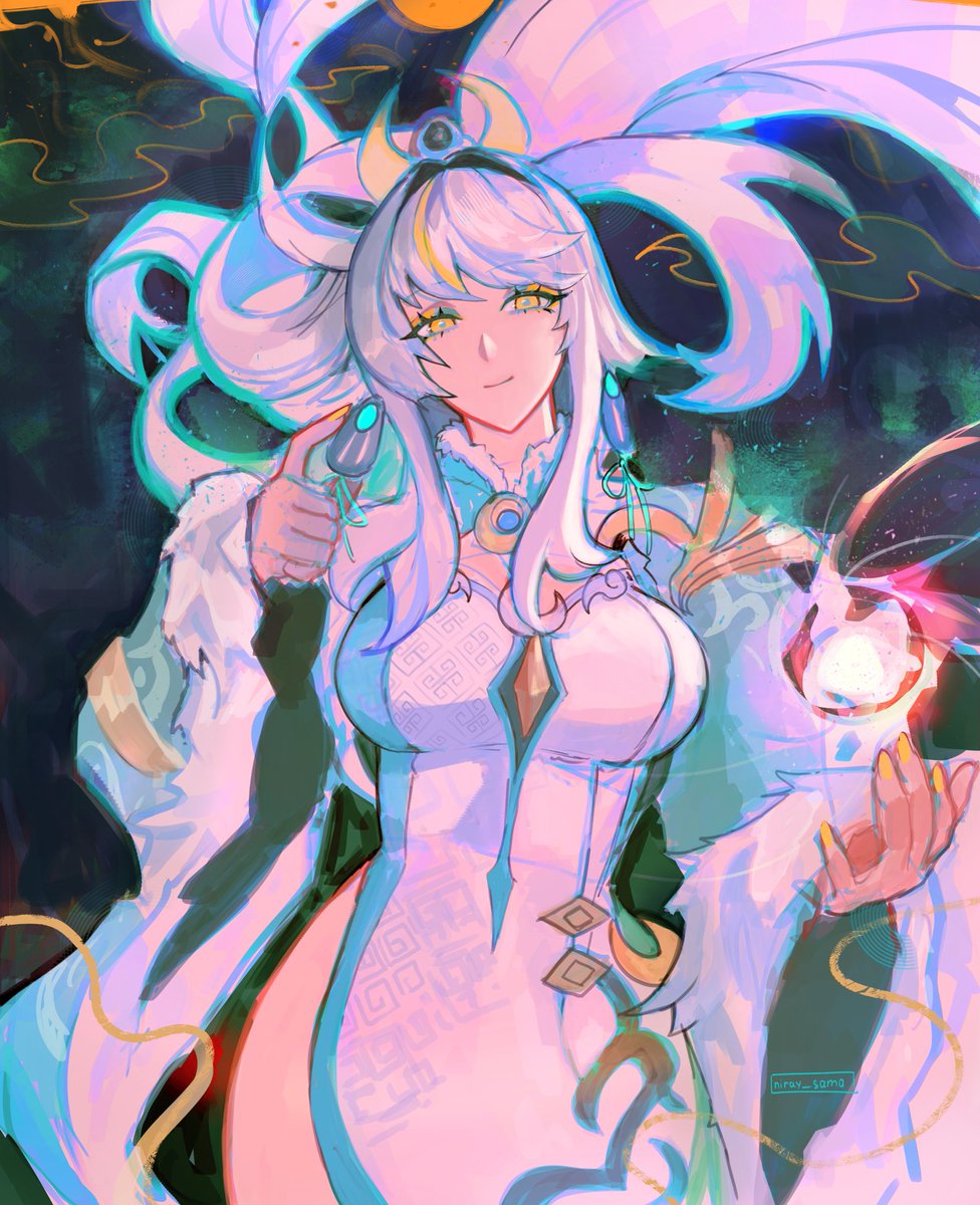 Zibai from Genshin Impact