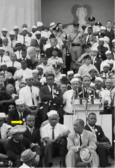 Celebrating Black Disability History. Born with dwarfism, Rev. Kenneth Brown was a pioneering advocate for African American civil rights &amp; disability rights. He is pictured on the steps of the Lincoln Memorial  during the  March on Washington. Learn more tinyurl.com/zbmazezh