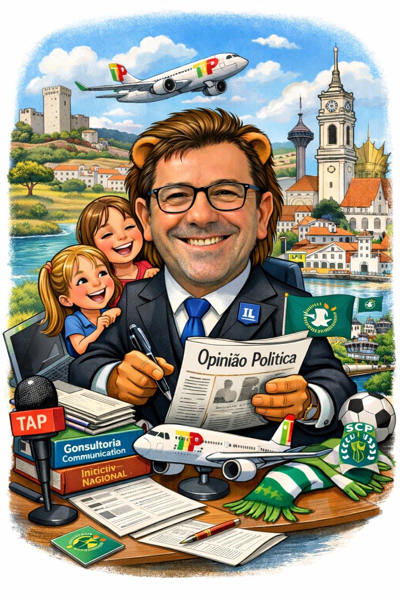 Dizem que esta é a trend do momento. Vamos lá a ver quem consegue encontrar todas as referências na imagem, que resultam do prompt.