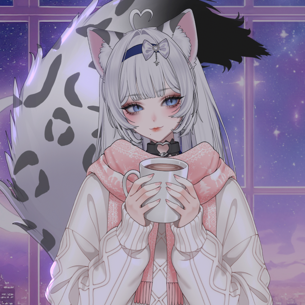 I miss being cozied up by my PC with a cuppa. I can't wait to be back Thursday night. ( = ⩊ = )